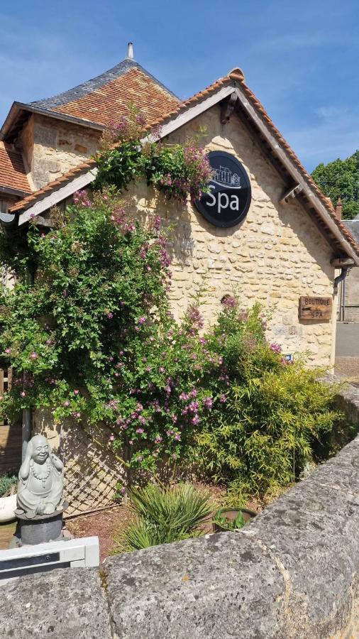 Gite Du Moulin De Barutel: Cozy Couple's Retreat with Spa Mamers Exterior photo